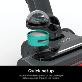 Shark compatible with purifiers ensures flexible odor protection across devices.
