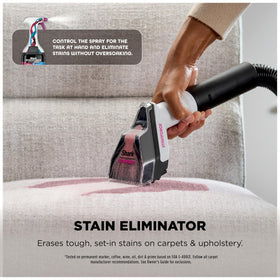 Shark EveryMess self-cleaning rinse-ready cycle enables quick maintenance.