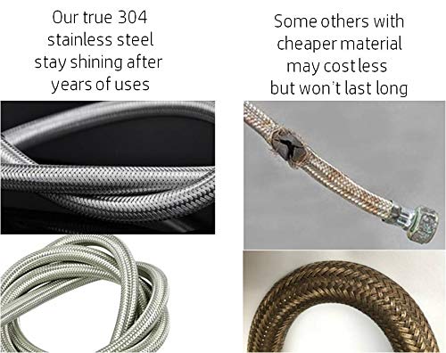 Shark Industrial two-pack with 10-year warranty adds durability and peace of mind for laundry hookups.