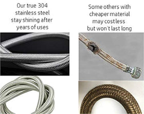 Shark Industrial two-pack with 10-year warranty adds durability and peace of mind for laundry hookups.