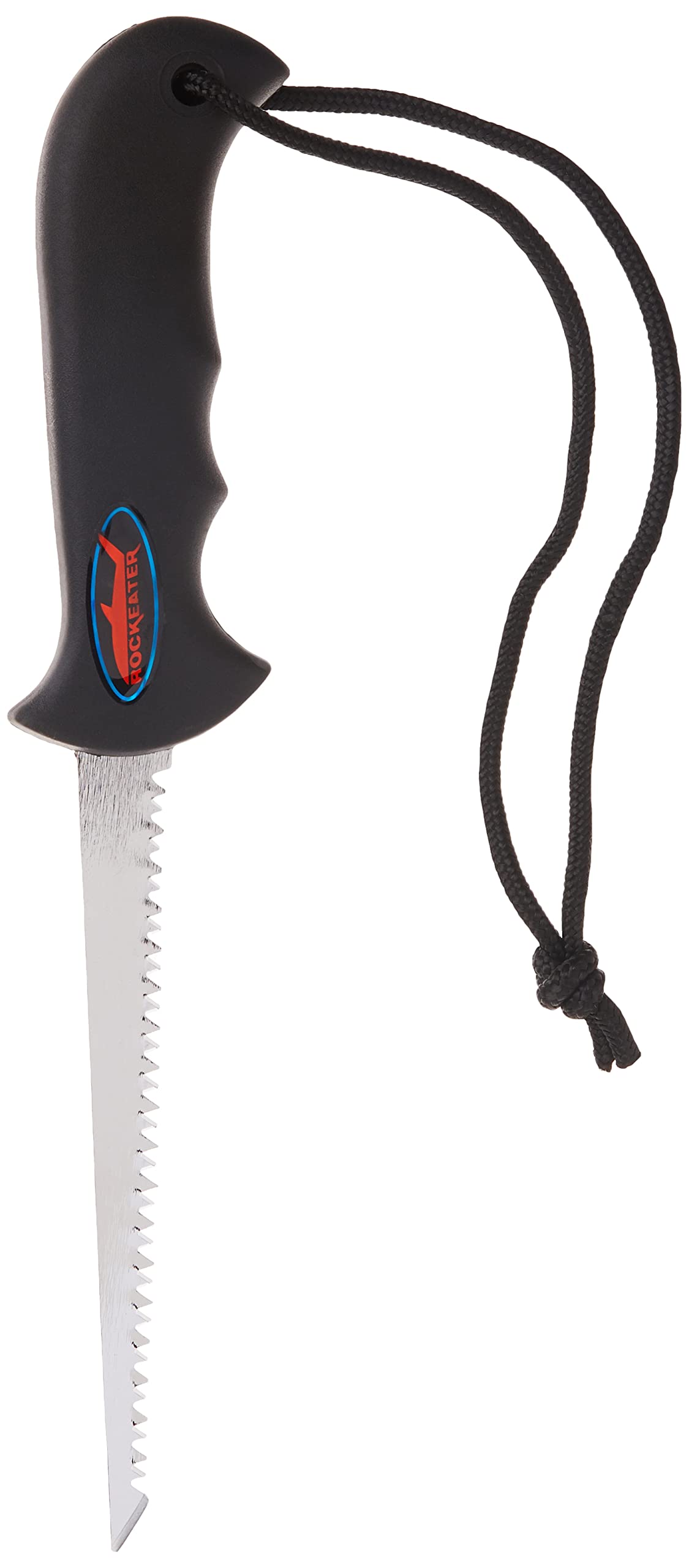 Shark Rockeater drywall saw handle offers ergonomic grip for steady cuts.
