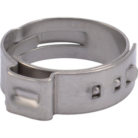 SharkBite 3/4 inch clamp ring securing a PEX connection for durable plumbing