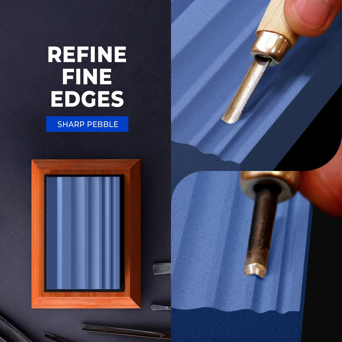 Sharp Pebble durable sharpening system built for repeated use and steady results.