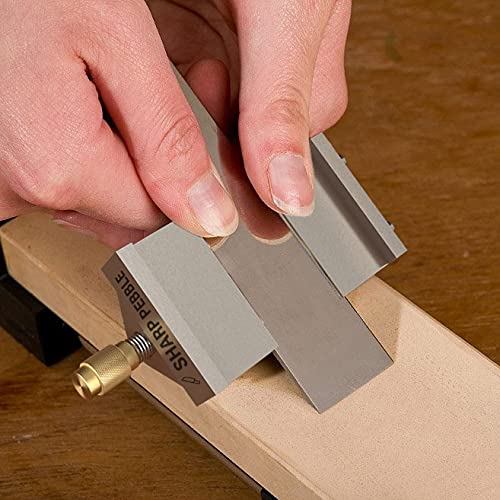 Sharp Pebble honing guide includes an eBook with extra sharpening tips