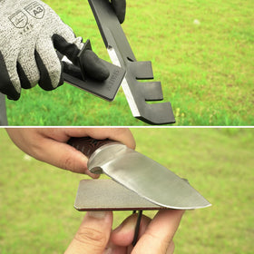 SHARPAL 116N ring grip design for safe sharpening