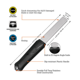 SHARPAL 121N extra-fine 1200 grit surface for precise honing