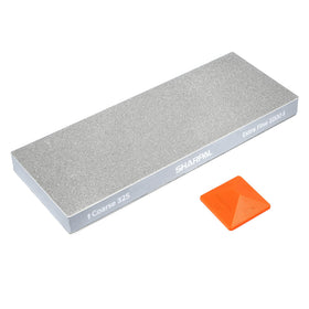 SHARPAL 168H dual-grit diamond stone with coarse 325 surface for dull edge restoration.