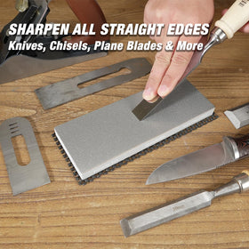 SHARPAL MirrorFlat technology ensures uniform blade contact for reliable results.