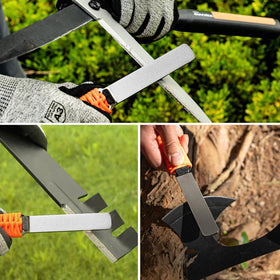 SHARPAL 181N 2m paracord-wrapped handle enhances grip and versatility.