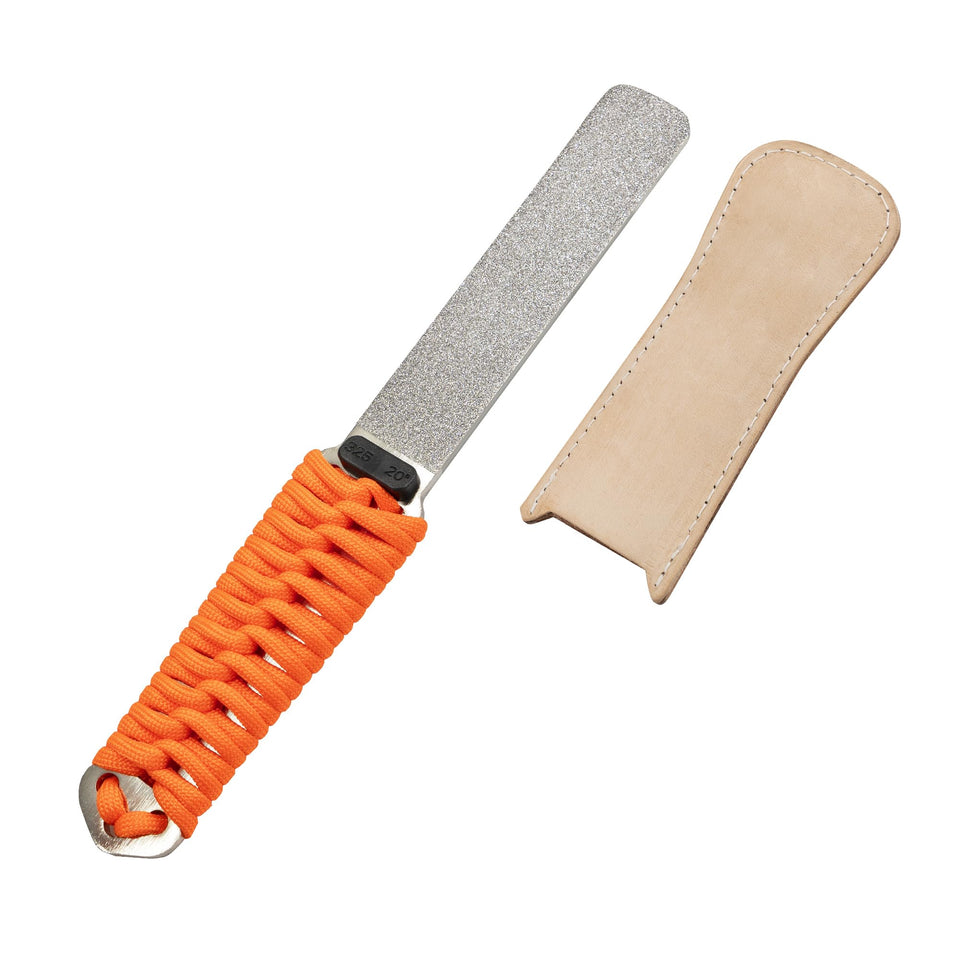 SHARPAL 181N dual-grit diamond sharpening stone prepared for fast edge restoration.