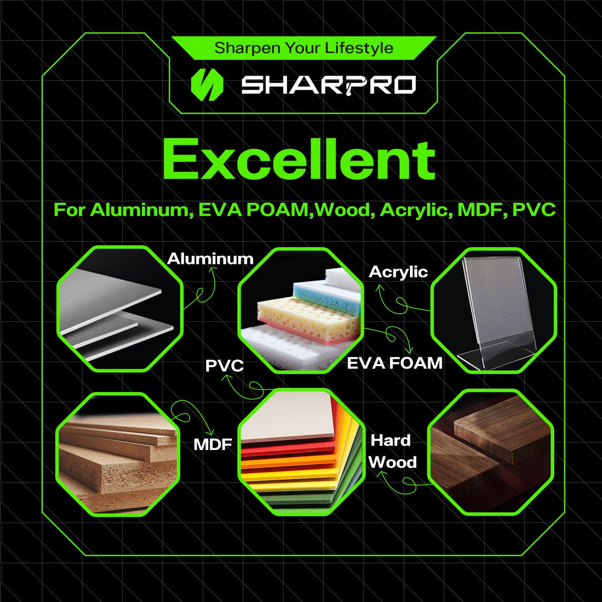 SHARPRO O Flute router bit cutting wood and plywood with smooth finish