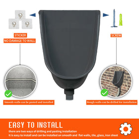 Shawoo compact bathroom urinal beside toilet highlights space-saving design