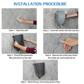 Shawoo durable plastic urinal designed for everyday use