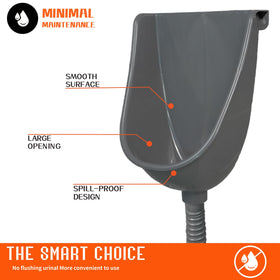 Shawoo children's urinal height-adjustable feature demonstrated for kids