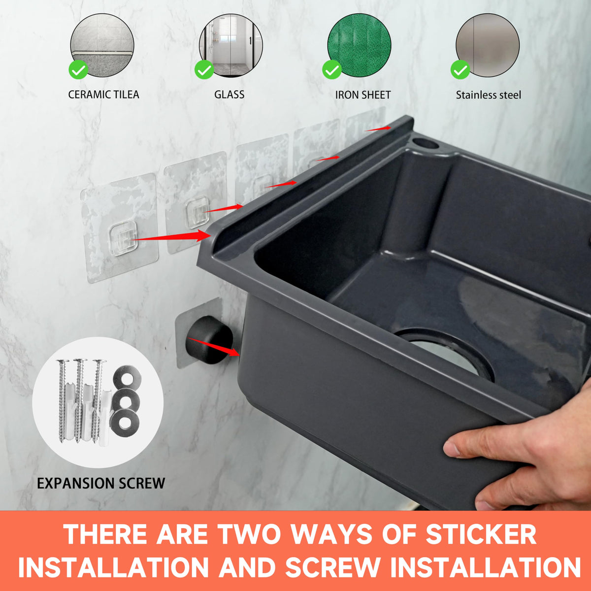shawoo installation accessories included for a DIY-friendly setup