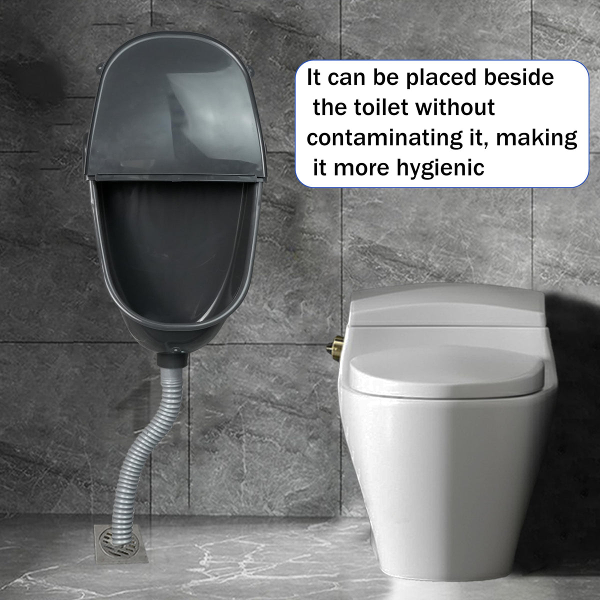 Shawoo outdoor garden urinal ideal for home yards, sheds, and RVs.