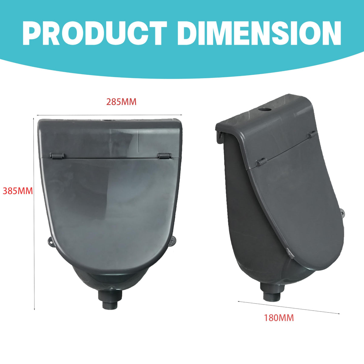 Shawoo screw-mount option provides strong stability on rough walls.