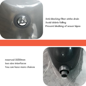 Shawoo urinal aromatic pad helps reduce splashes and odors.