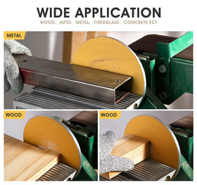 Shawya packaging opened with 100 discs for workshop use