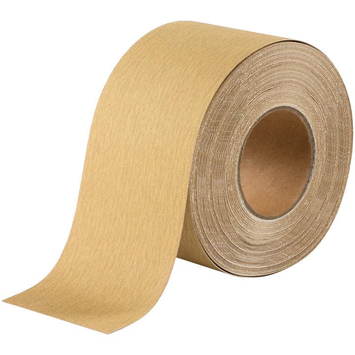 Shawya longboard sandpaper 220-grit roll for precise auto-body shaping and smoothing.