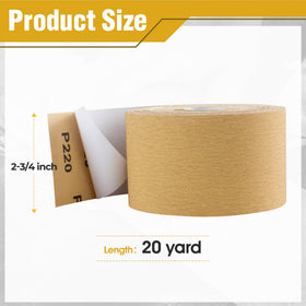 Shawya PSA adhesive-backed aluminum oxide paper for quick attachment and durable sanding.