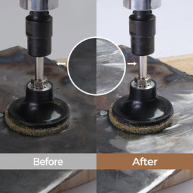 Shawya rust and paint removal ready disc smooths metal prep tasks.