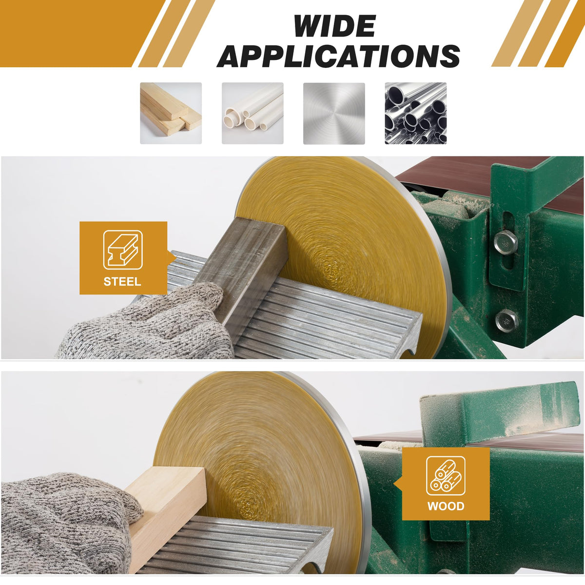 Shawya bulk pack of 50 discs keeps workshop stocked.