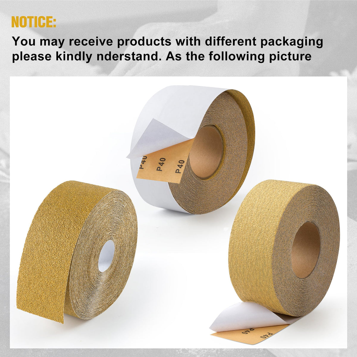 Shawya wear-resistant 80 grit roll improves longevity over traditional sheets.