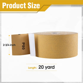 Shawya self-adhesive longboard sandpaper, 80 grit, quick setup for fast work.