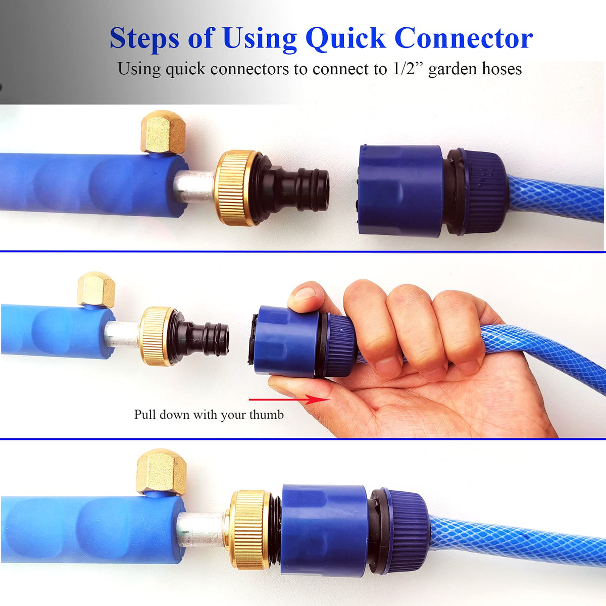 Durable metal wand with copper valve for long-lasting performance
