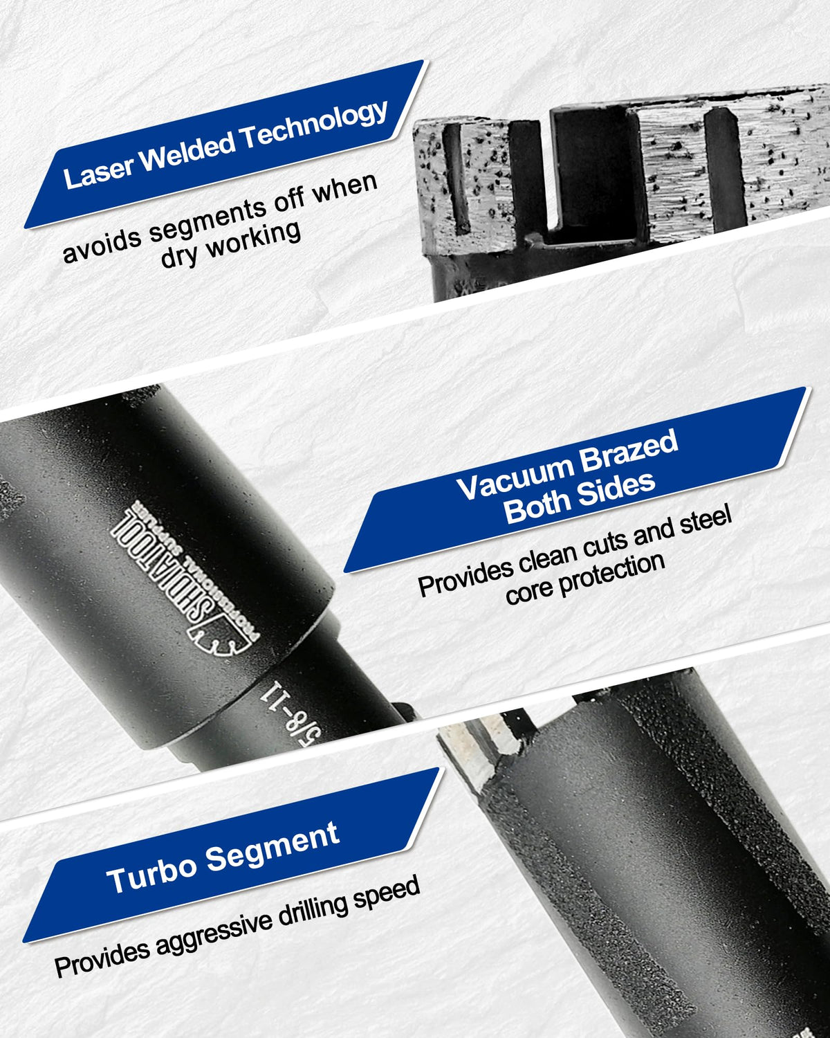 SHDIATOOL 5/8-11 thread adapter enables versatile mounting