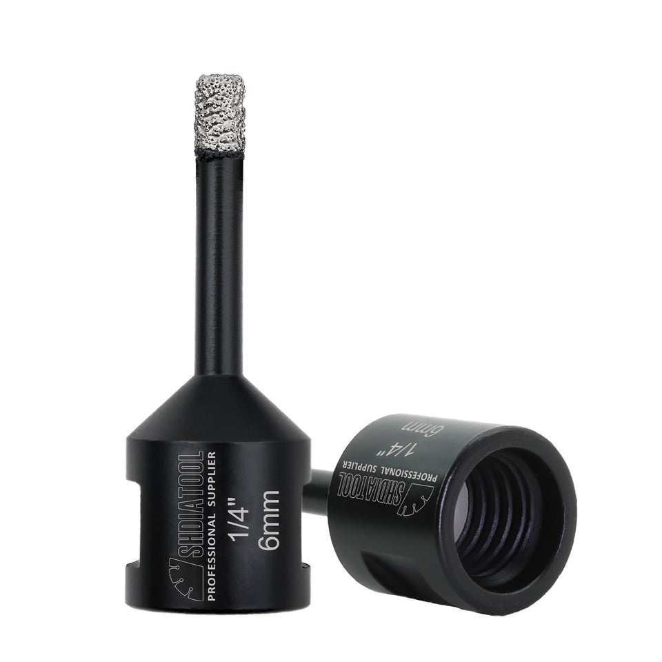 SHDIATOOL diamond core drill bit 6mm for porcelain tile delivers fast, clean cuts