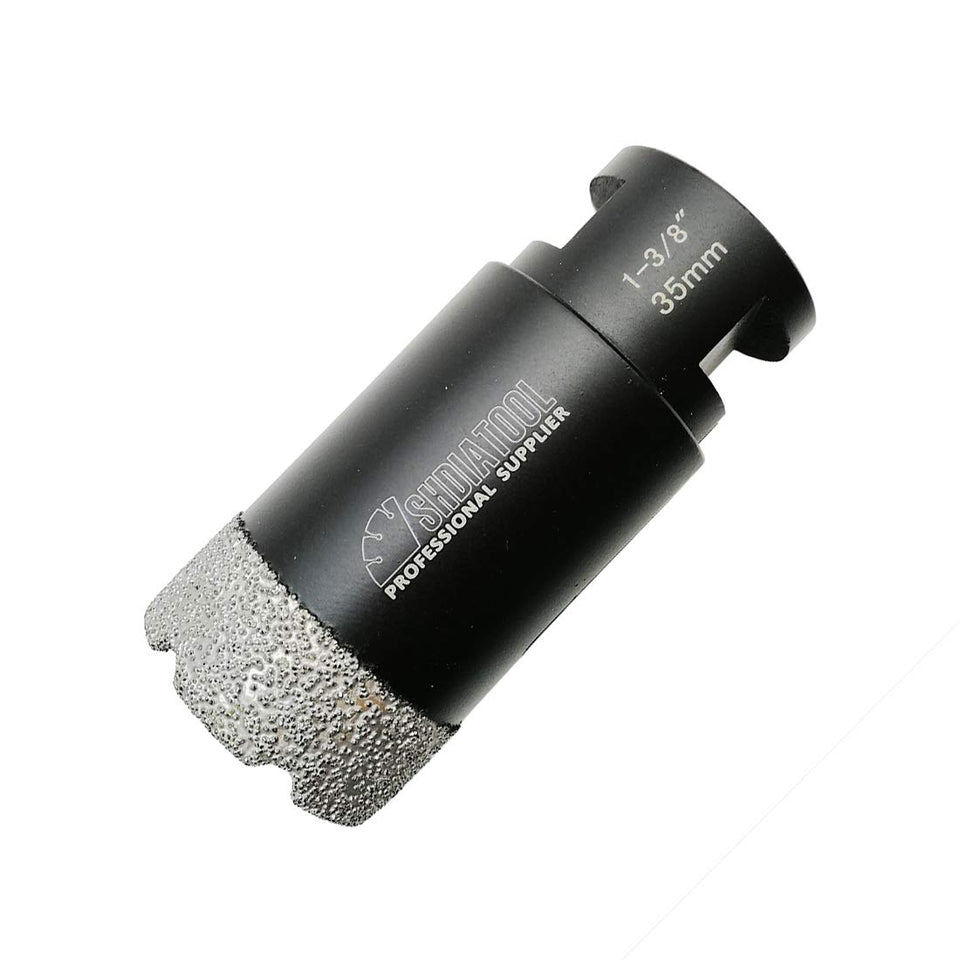 SHDIATOOL diamond core drill for porcelain tile delivers clean holes