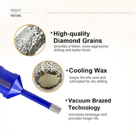SHDIATOOL SDS adapter fits standard drills for versatile use