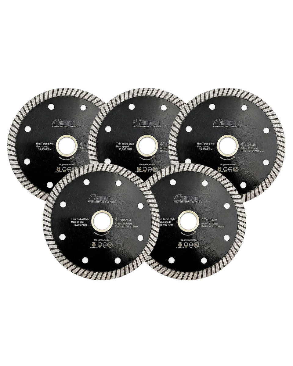 SHDIATOOL diamond blade cutting porcelain with precise edge