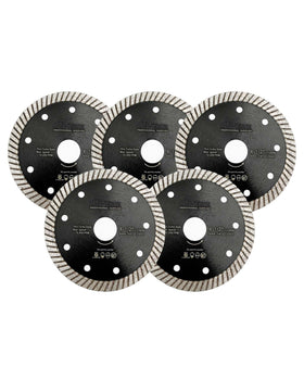SHDIATOOL super thin diamond turbo blade for porcelain cuts smoothly with reduced dust