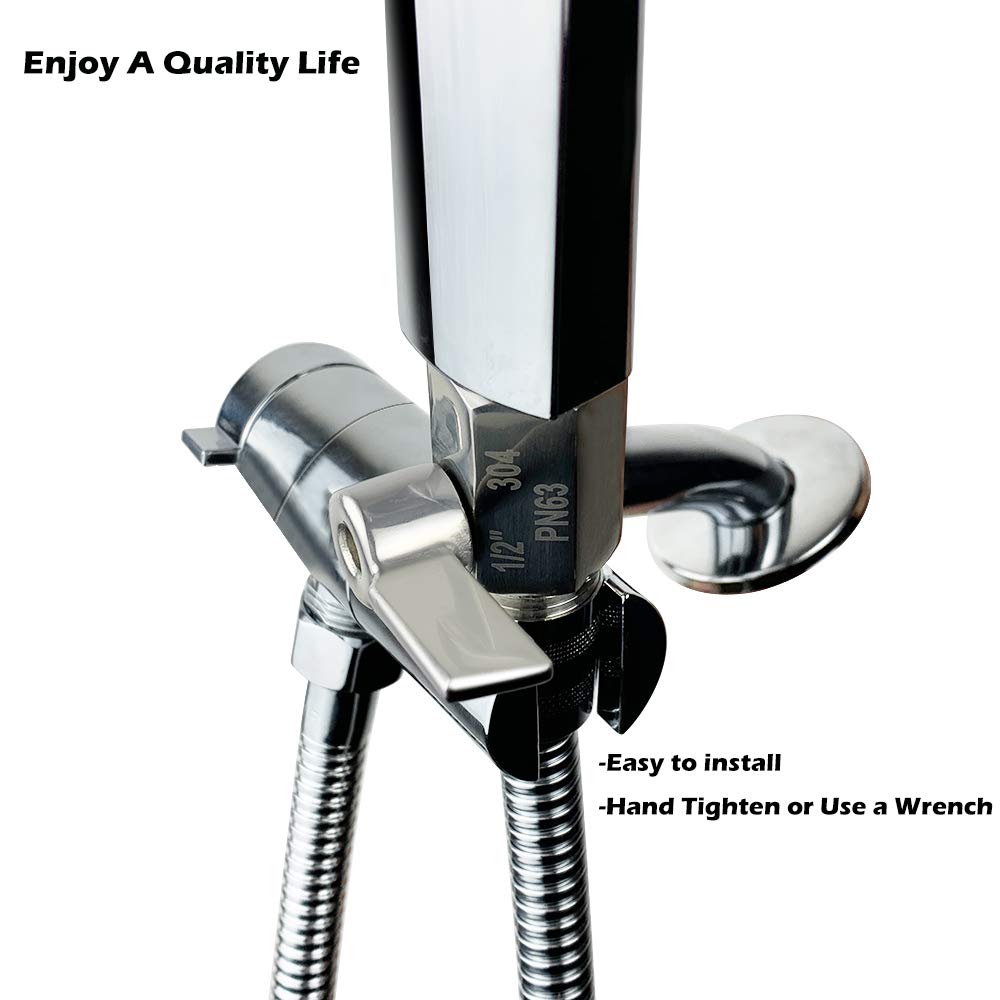 SHEKUSU leak-proof stem reduces leakage risk during operation.