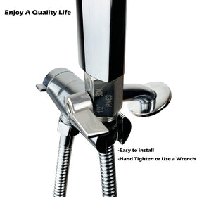 SHEKUSU leak-proof stem reduces leakage risk during operation.