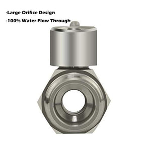 SHEKUSU RV-friendly shut-off valve ideal for water saving on trips.