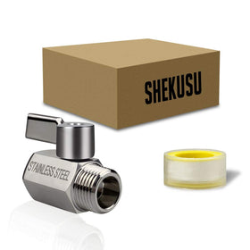 SHEKUSU high-cycle stainless steel cartridge supports frequent use.