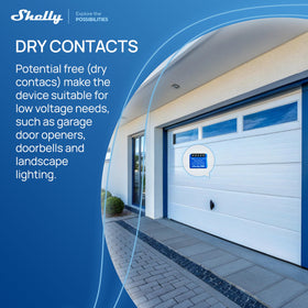 Shelly 1 Mini Gen3 2-pack for lighting control in tight fixtures