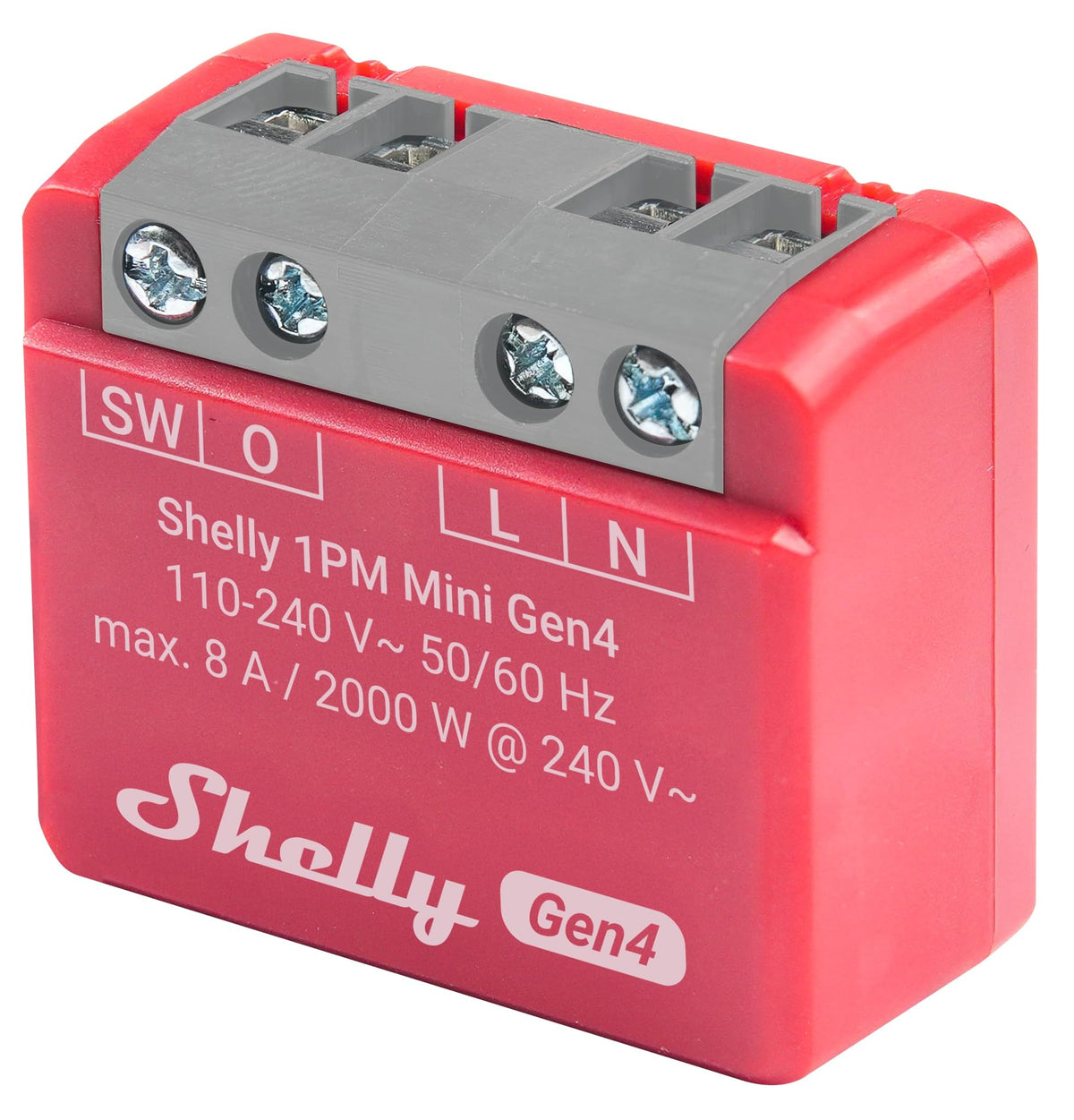 Shelly 1PM Mini Gen4 supports Wi-Fi, Zigbee, and Matter.