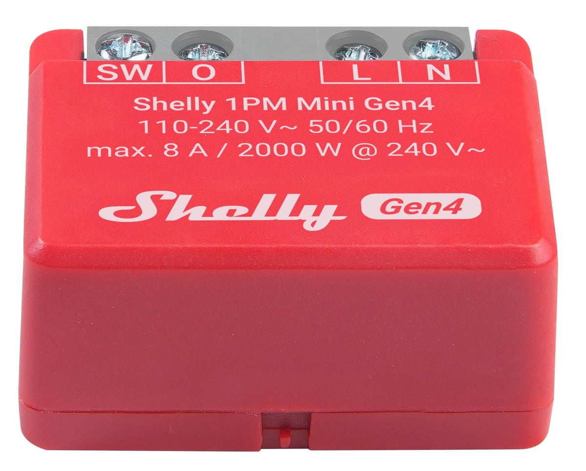 Shelly 1PM Mini Gen4 customer support and 3-year warranty.