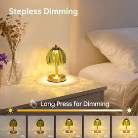 Shenmoyl Tulip lamp with 5200mAh battery for long cordless use