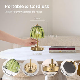 Shenmoyl Tulip lamp non-slip base keeps it stable