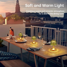 Shenmoyl Tulip lamp ideal for small spaces and decor