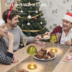 Shenmoyl Tulip Table Lamp cordless design lets you relocate easily.