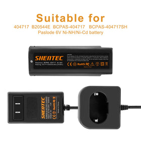 Shentec battery highlighting no memory effect and low self-discharge benefits.