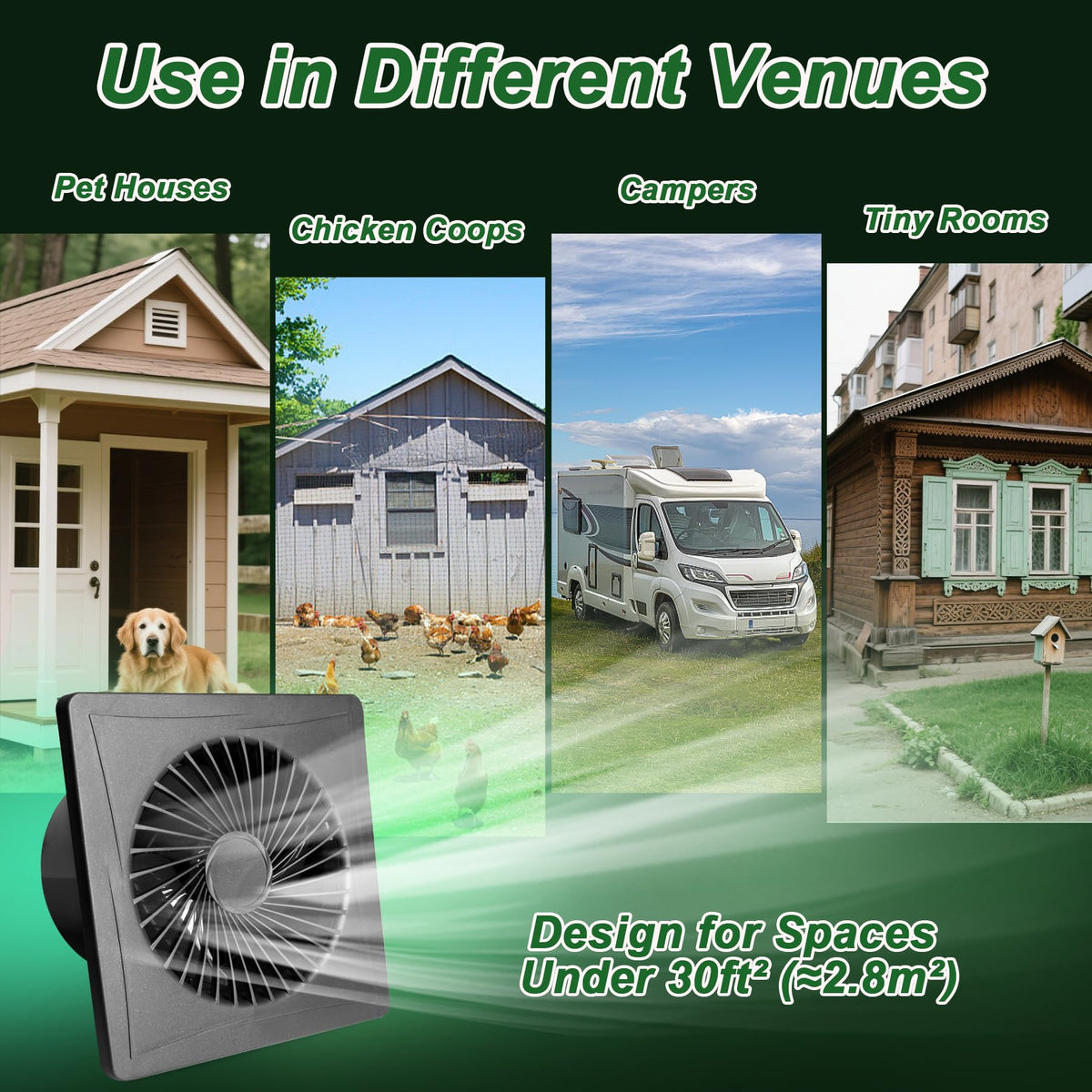 Shenvitaso flexible installation for indoor or outdoor use.