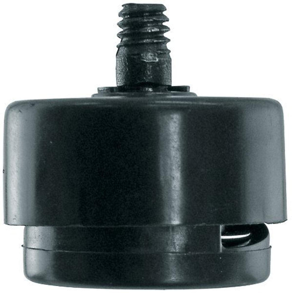 Shepherd self-leveling glide with spring-loaded action stabilizes wobble on uneven floors